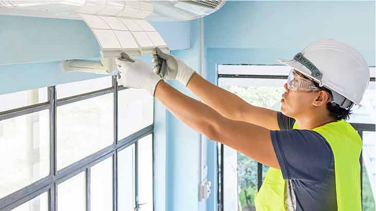 professional hvac technician.