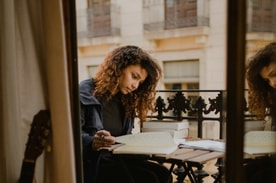 Girl Studying
