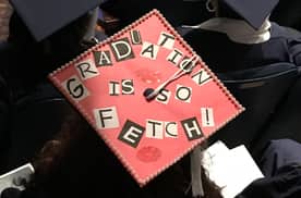Decorated Graduation Cap.