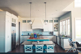 Kitchen of a home