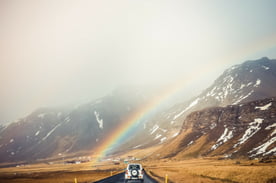 mountain rainbow
