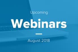 Upcoming Webinars