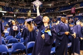 penn foster graduate lifting cap