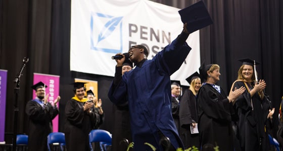 Penn Foster graduate Quintavious Johnson