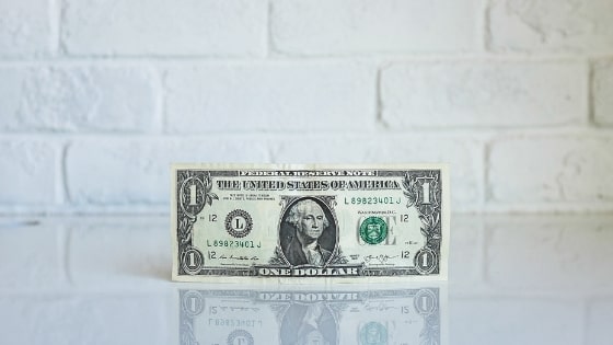 American 1 Dollar Bill