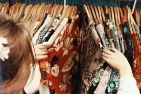 woman's closet