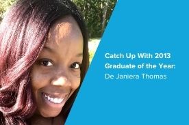 Graduate of the Year De Janiera Thomas.