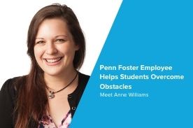 Penn Foster employee Anne Williams.
