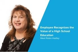 Employee Robin Hadley.