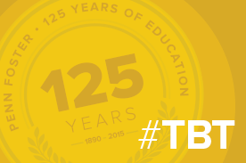 Penn Foster 125 Anniversary #tbt "Yellow".