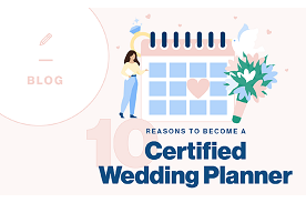 certified wedding planner infographic