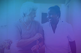 where do home health aides work
