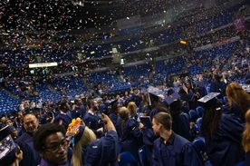 Penn Foster graduates celebrating.