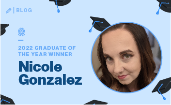 Photo of 2022 Penn Foster Graduate of the Year, Nicole Gonzalez.