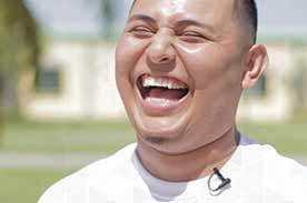 dealing with stress with laughter